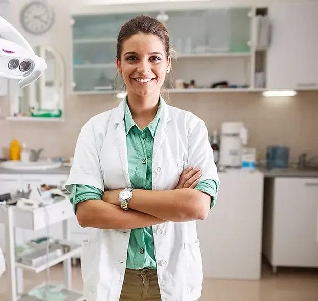 women with medical equipments