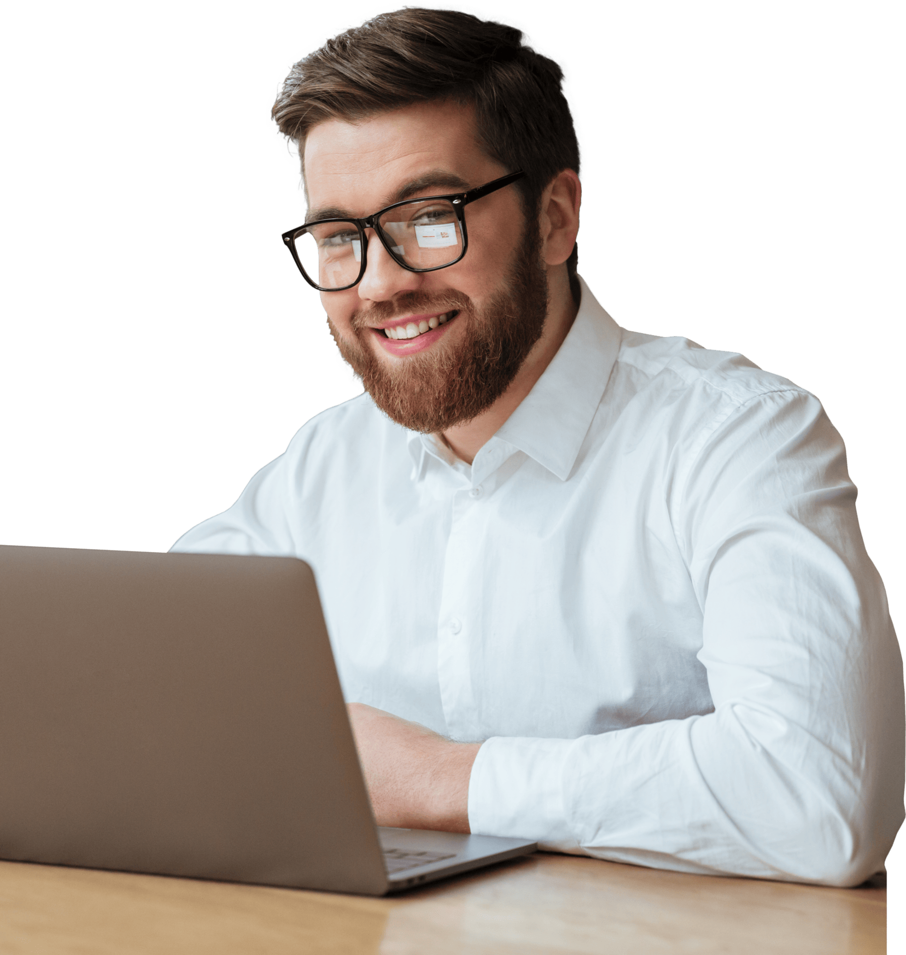 A professional man taking part of the school leadership coaching program