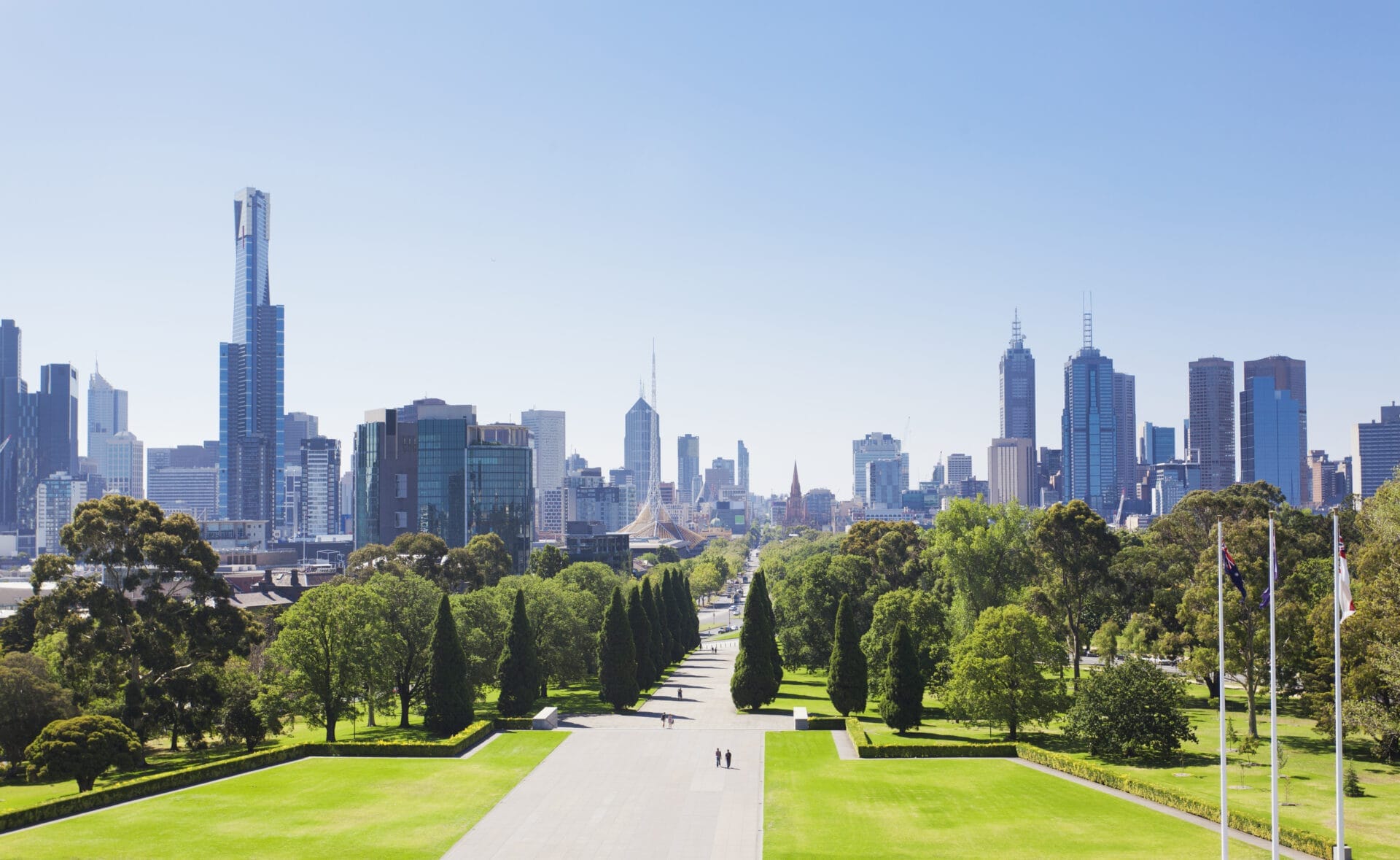 City view of Melbourne