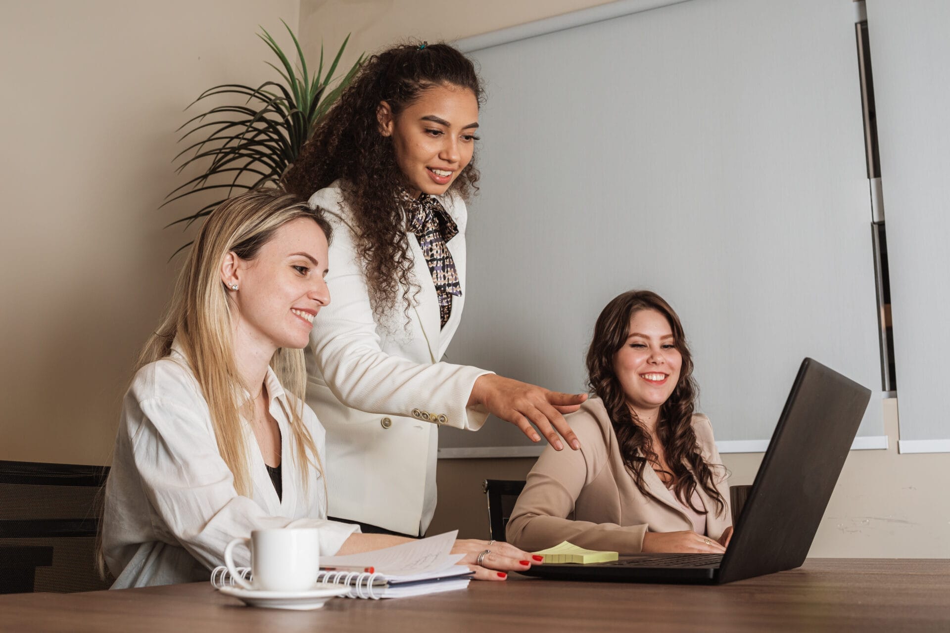 Group of businesswomen in meeting