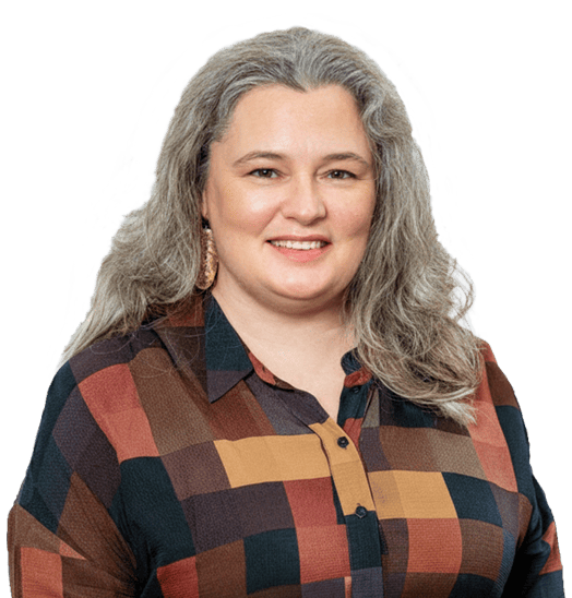 A headshot of Kit McMahon